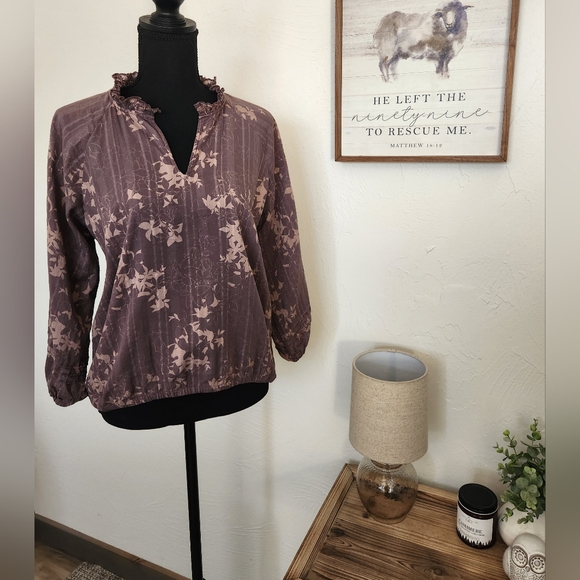 Carve Designs Tops - CARVE DESIGNS 100% ORGANIC COTTON BLOUSE